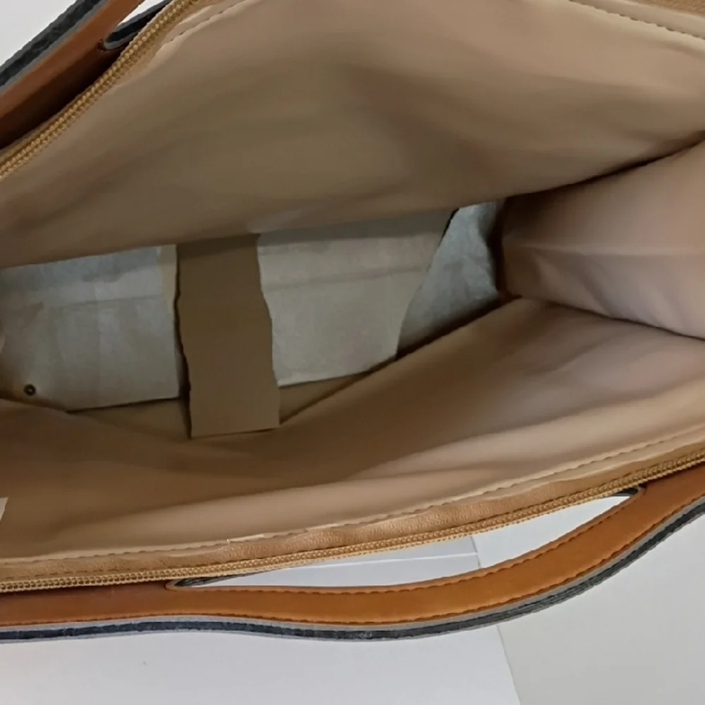 Vintage Tote Made in France Tote Bag Large Minimal Flaws - Picture 11 of 15